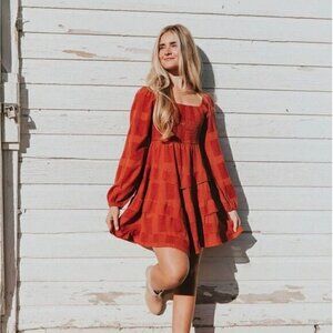 It's About Time Tiered Dress